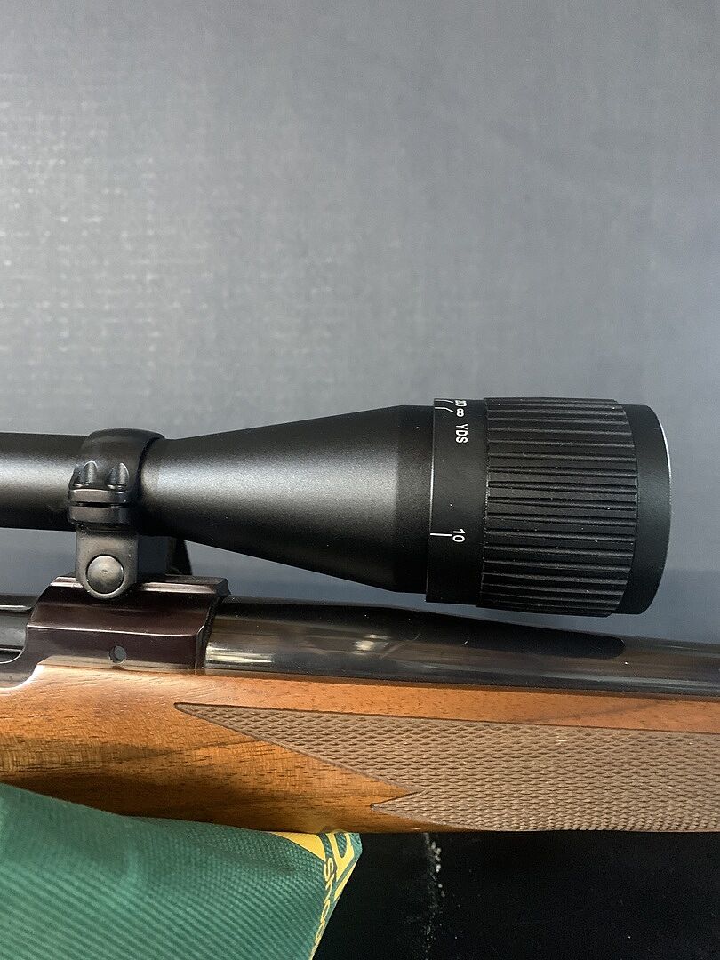 Ruger M77 2Piece Steel Scope Rings 4B/5B 1" Medium Blued