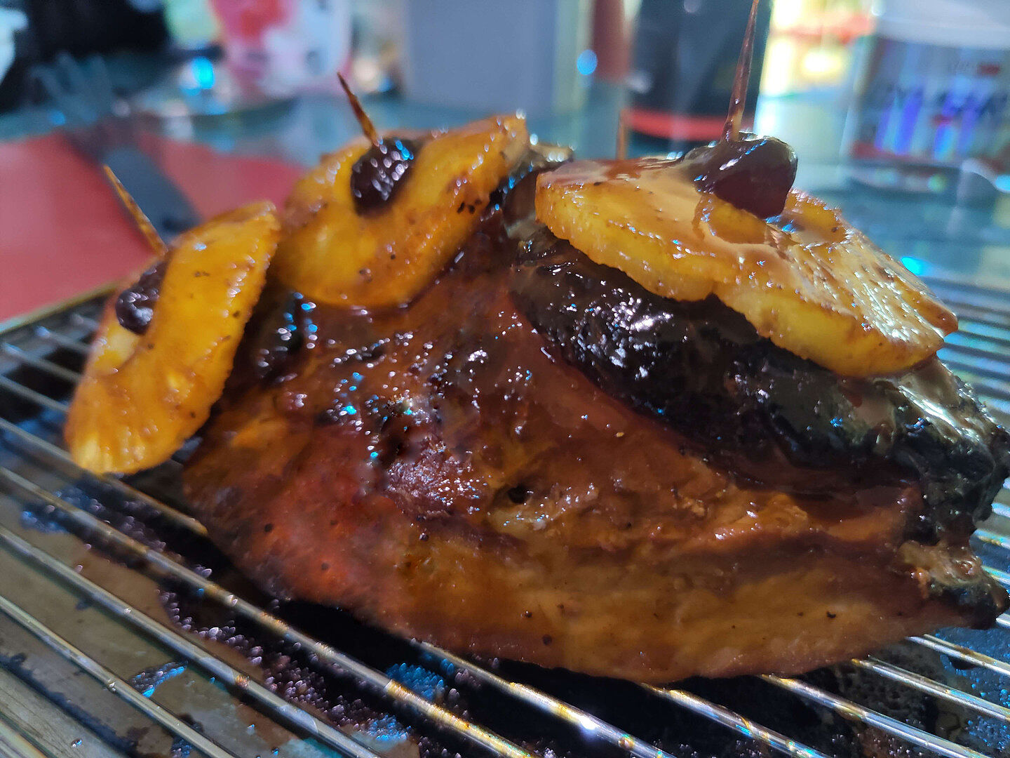 And Pineapple Sauce How To Cook Ham Steak With Pineapple In The