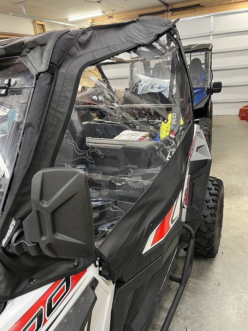 Polaris RZR S 900 Primal Soft Cab Enclosure Upper Doors | SuperATV