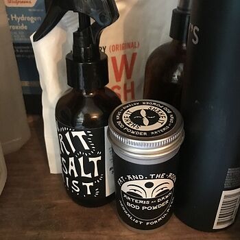 Spirit and Salt Mist My new hair routine
