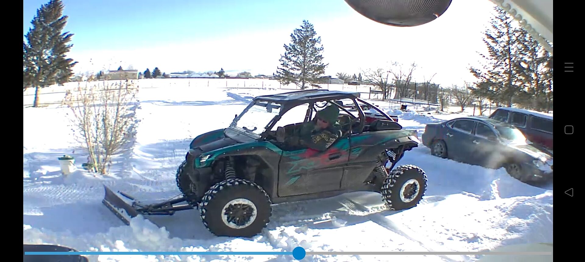 Kawasaki Teryx KRX 1000 Plow Pro Snow Plow SuperATV