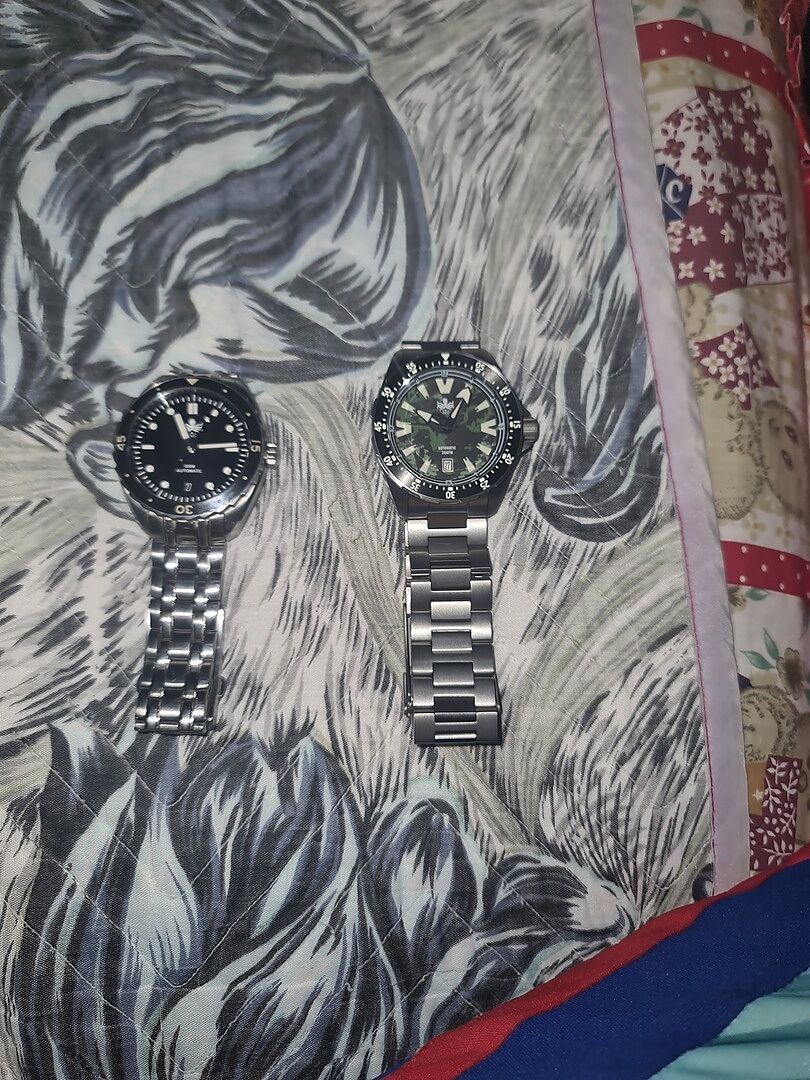 PHOIBOS APOLLO TITANIUM 300M Automatic Diver Watch PY041A Jungle