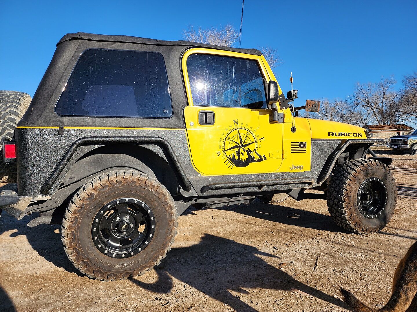 Trektop - Jeep '97-06 Wrangler TJ Exc. Unlimited (Black Denim