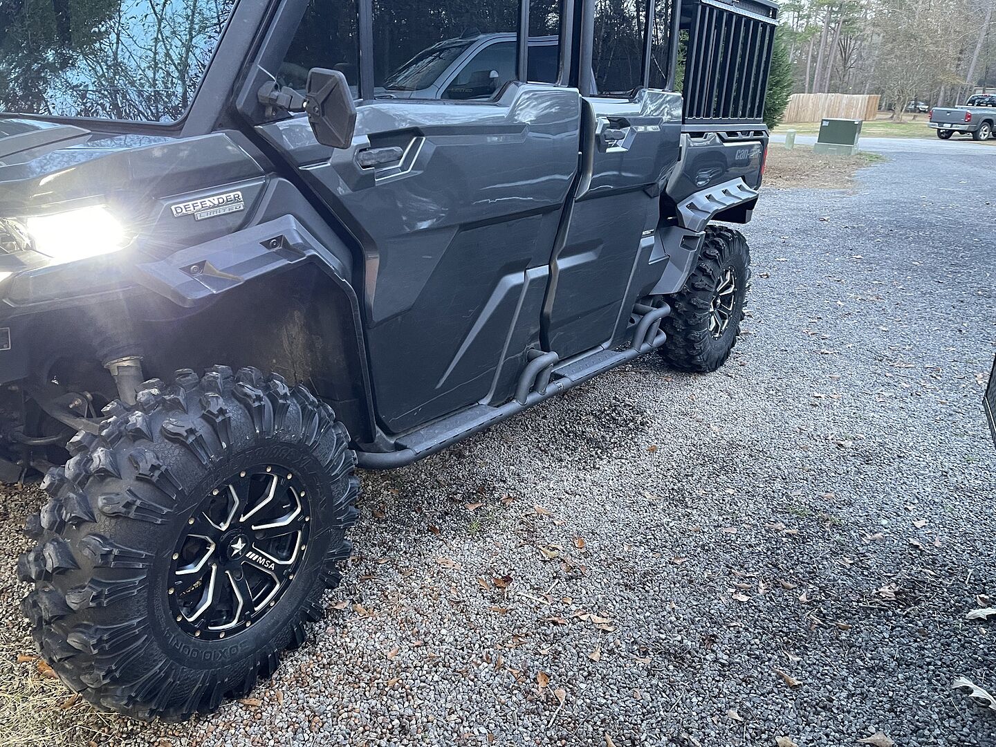 A & UTV PRO Mud Flaps Guards Kit, Front & Rear Fender Flares Extension