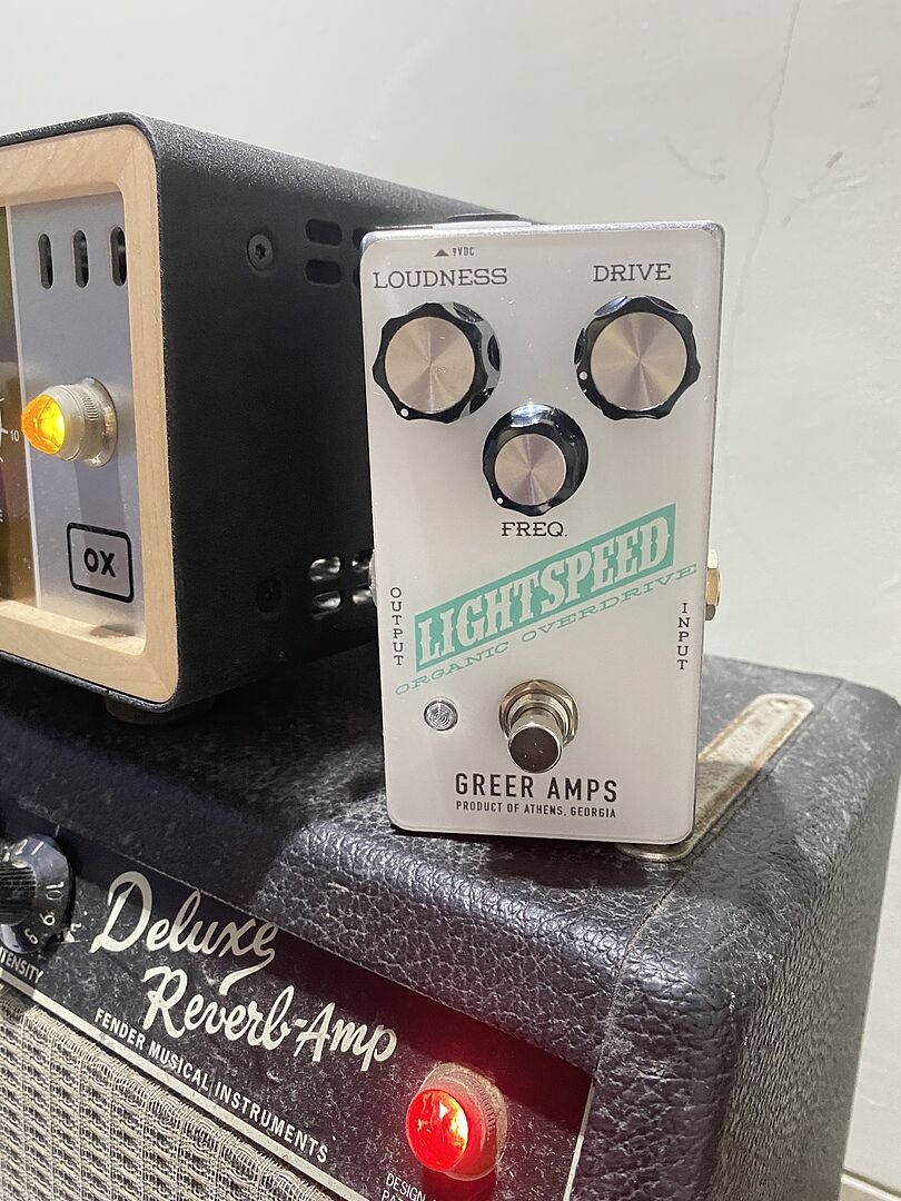 Greer Amps Lightspeed Organic Overdrive — Echoinox