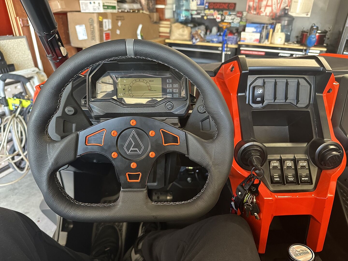 Assault Industries Universal Ballistic D V2 UTV Steering Wheel SuperATV