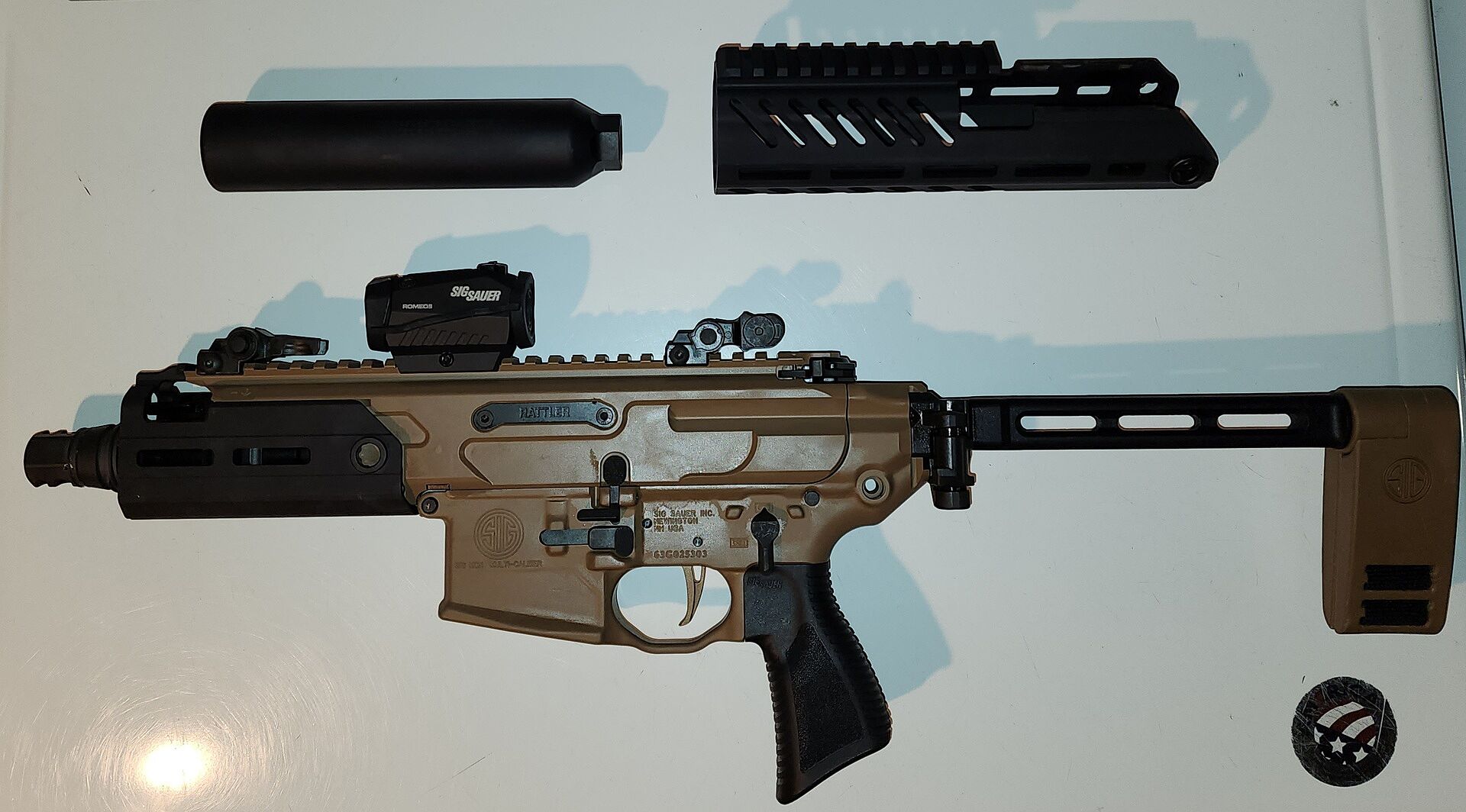SRD762-QD Taper-Lok® Muzzle Brake - 5/8 x 24 TPI
