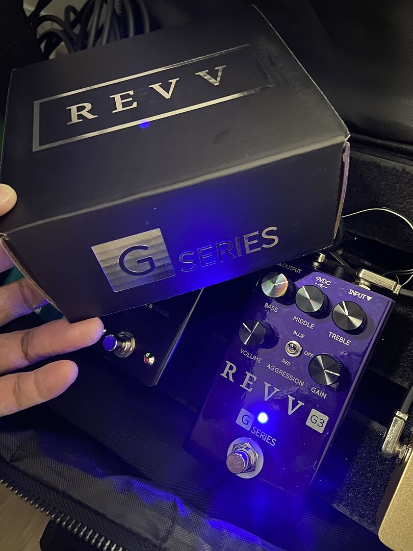 Revv G3 ディストーション Revv G3 Purple Channel Distortion Pedal - Anniversary