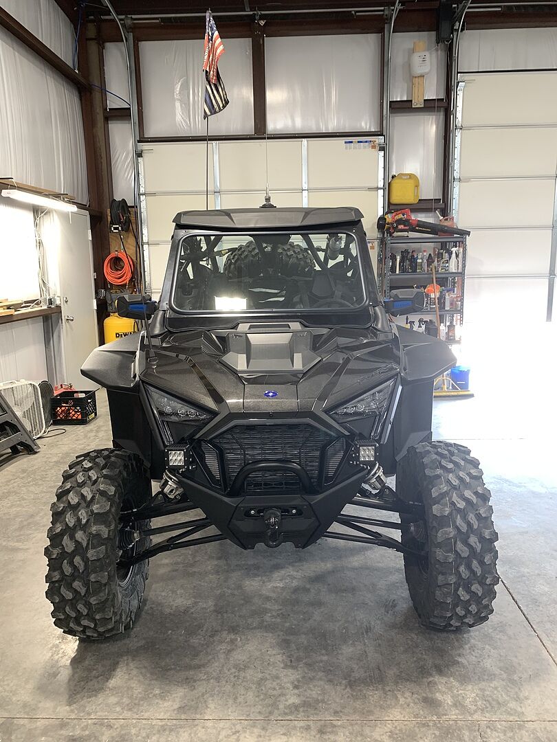 Polaris RZR PRO XP Winch Mounting Plate SuperATV