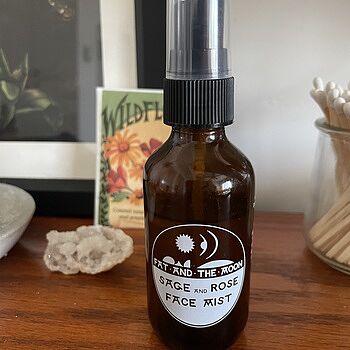 Sage & Rose Face Mist Spa Treatment in a Bottle