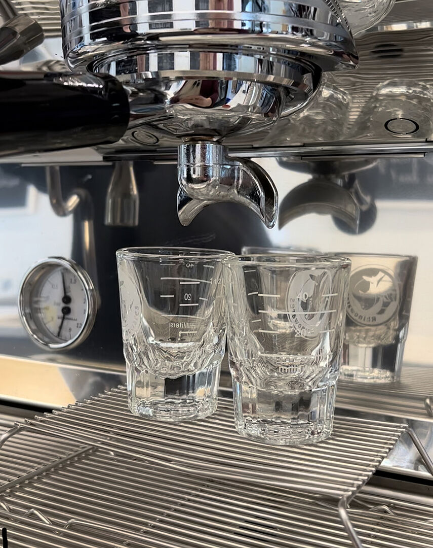 専用　risou no coffee 2箱&HoT SHOT 2袋 Rhinoware 3oz Dual-Spouted Shot Glass with Handle – Barista