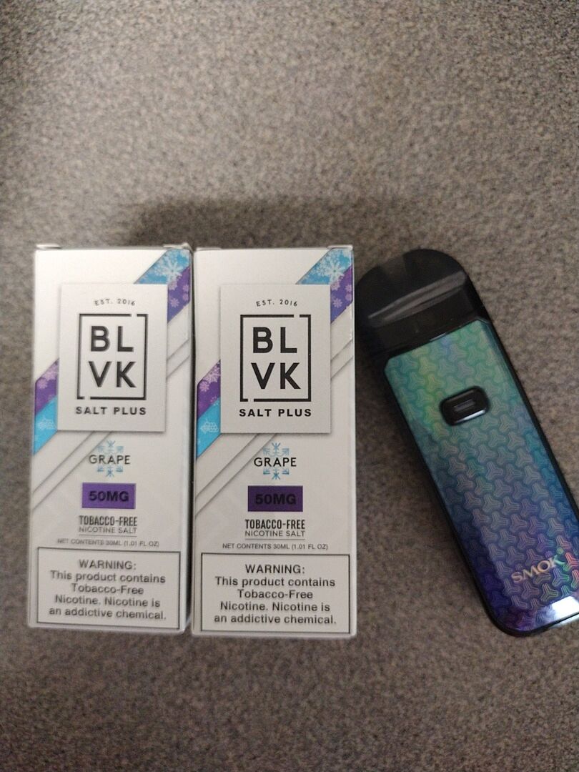 ICE Purple Grape - SALT PLUS - BLVK Unicorn - 30mL $9.99
