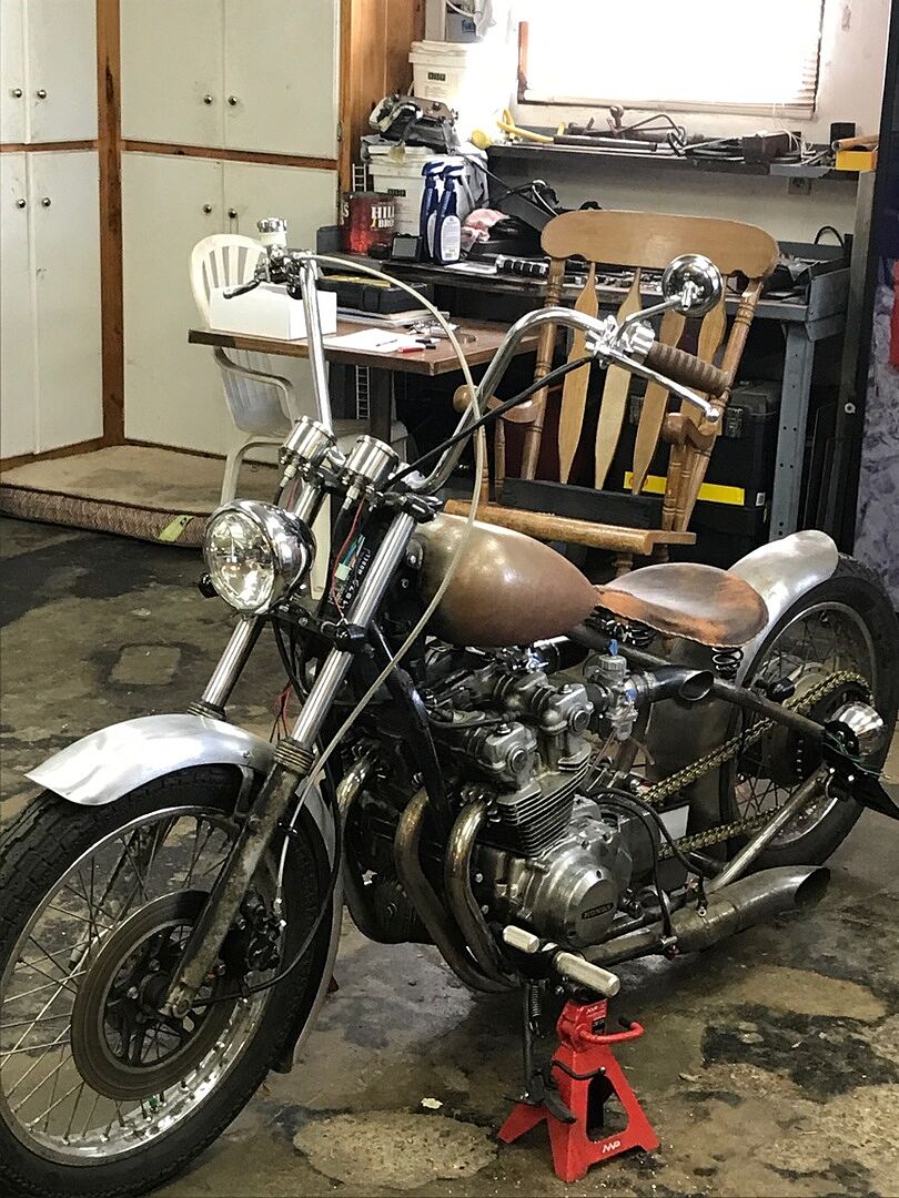 Biltwell Cast Whiskey Throttle 7/8" Single Polished