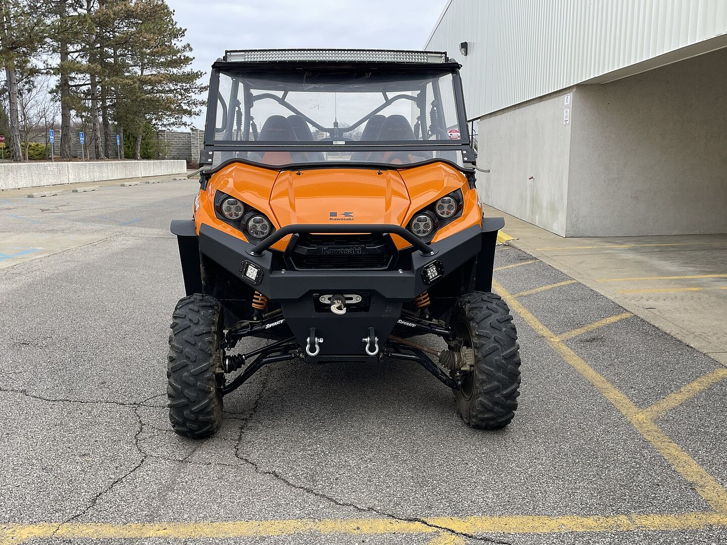 Kawasaki Teryx Winch Ready Front Bumper