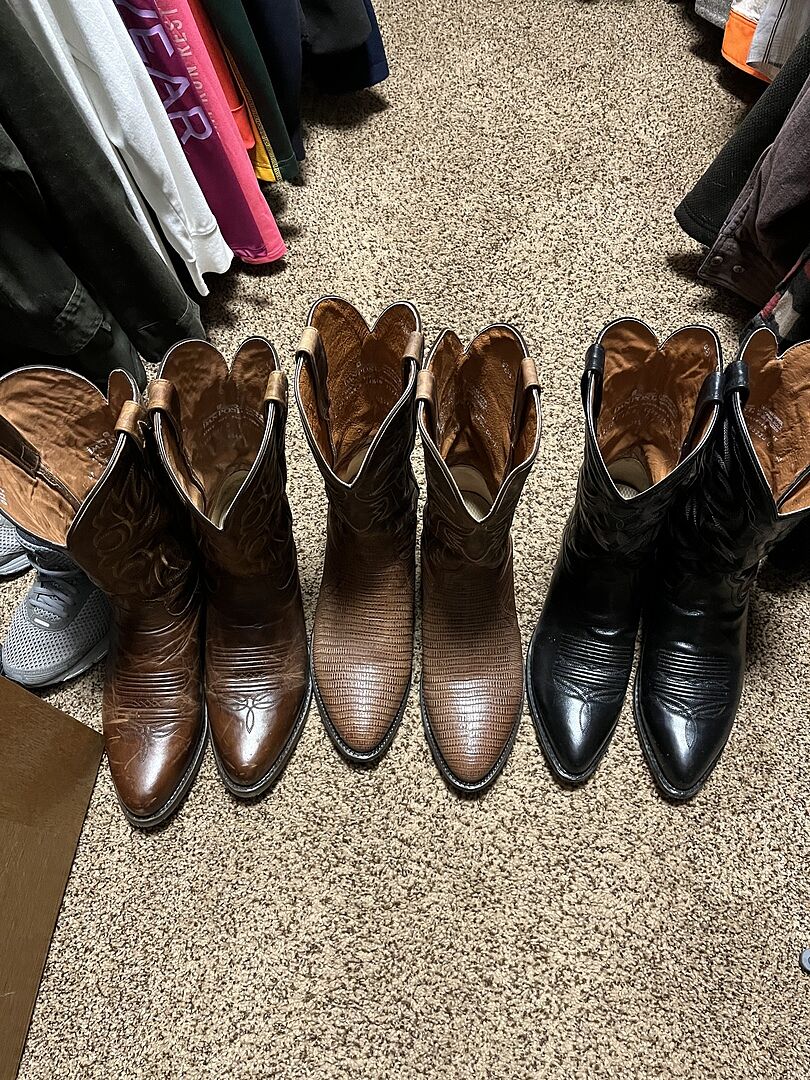 Bottes homme vintage Dan Post pointure 8,5 9 j'adore l