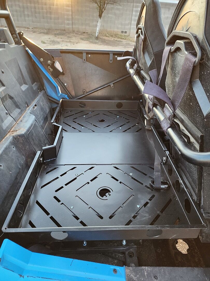 Polaris RZR XP 4 1000 Rear Seat Cargo Rack SuperATV