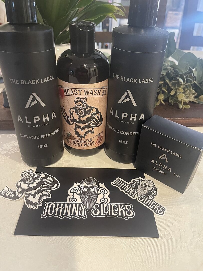 Black Label Shower Set – Johnny Slicks