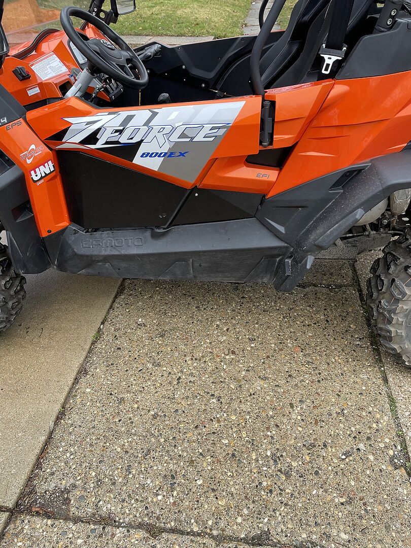 fab アウローラ　CF CFMOTO ZForce Aluminum Lower Doors