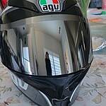 Casco moto AGV K-5 S HURRICANE black/green - Fridegotto Novara