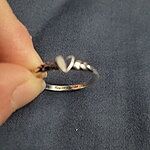 Heart and Vine Ring