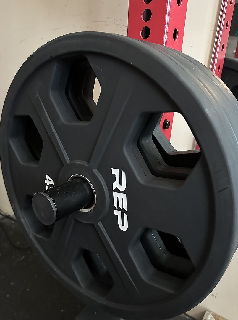REP Fitness ウレタンイコライザープレート 10KG 2枚セット ウレタンオリンピックプレート | REP Fitness – ウチノジム