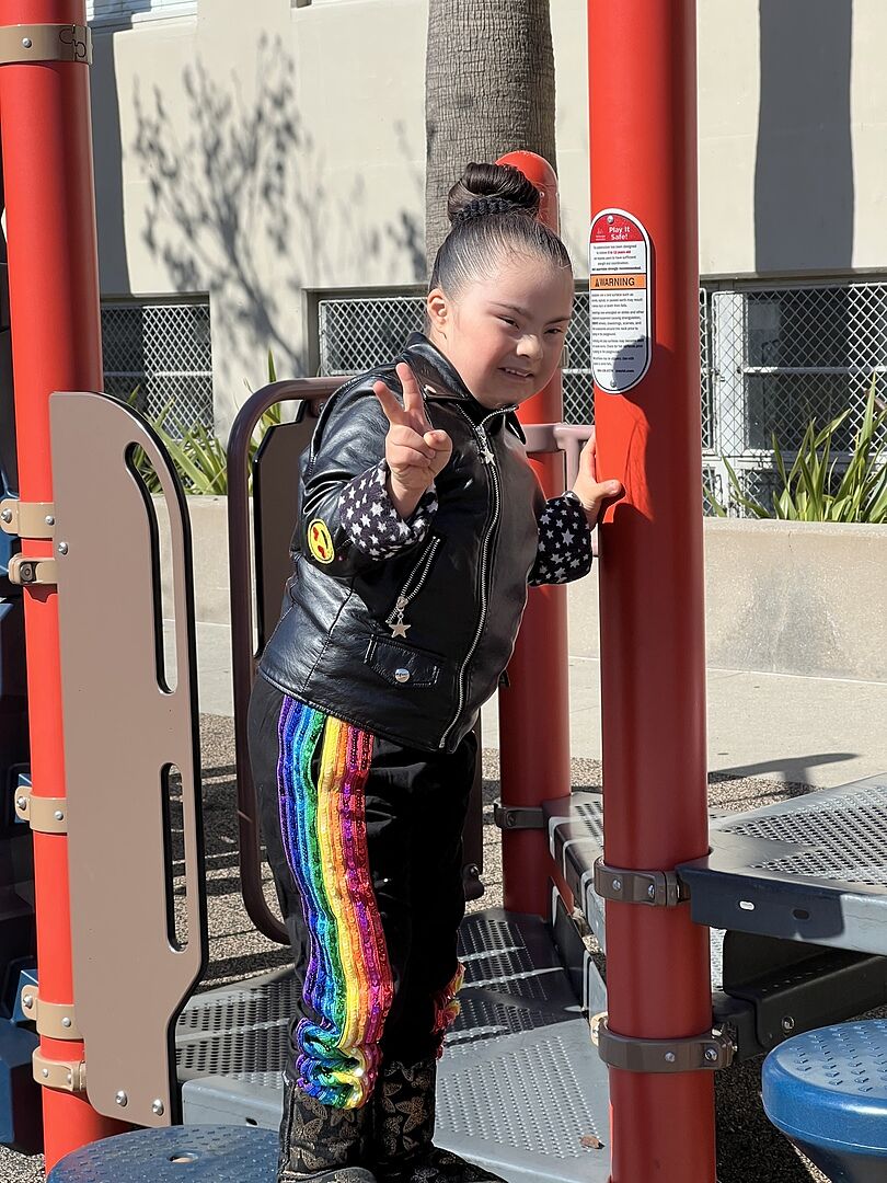 Happy Rainbow Vegan Leather