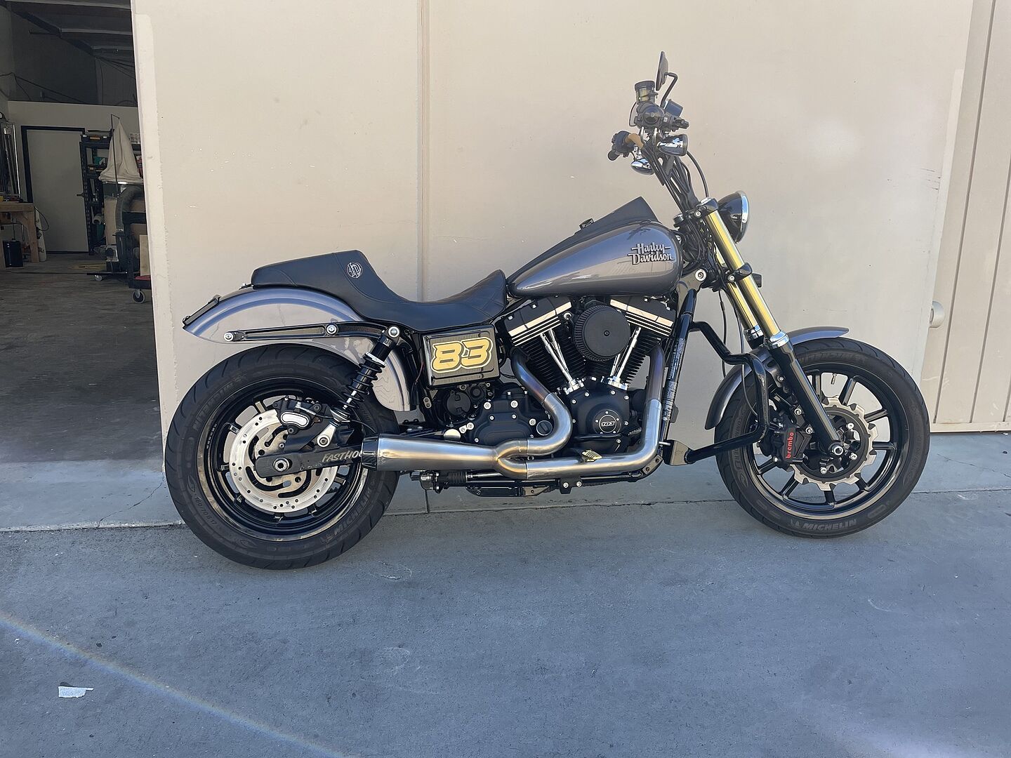 Motorcycle Stand Lift Motorcycle Kickstand Puck NICECNC Kickstand