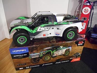 Losi 1/6 Super Baja Rey 4WD Desert Truck Brushless RTR with