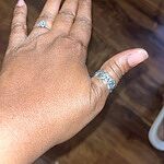 Chain of Hearts Ring