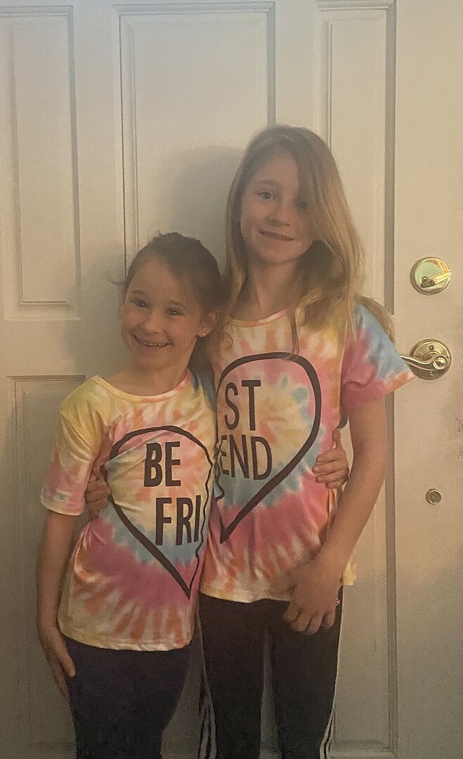 bff tie dye shirts