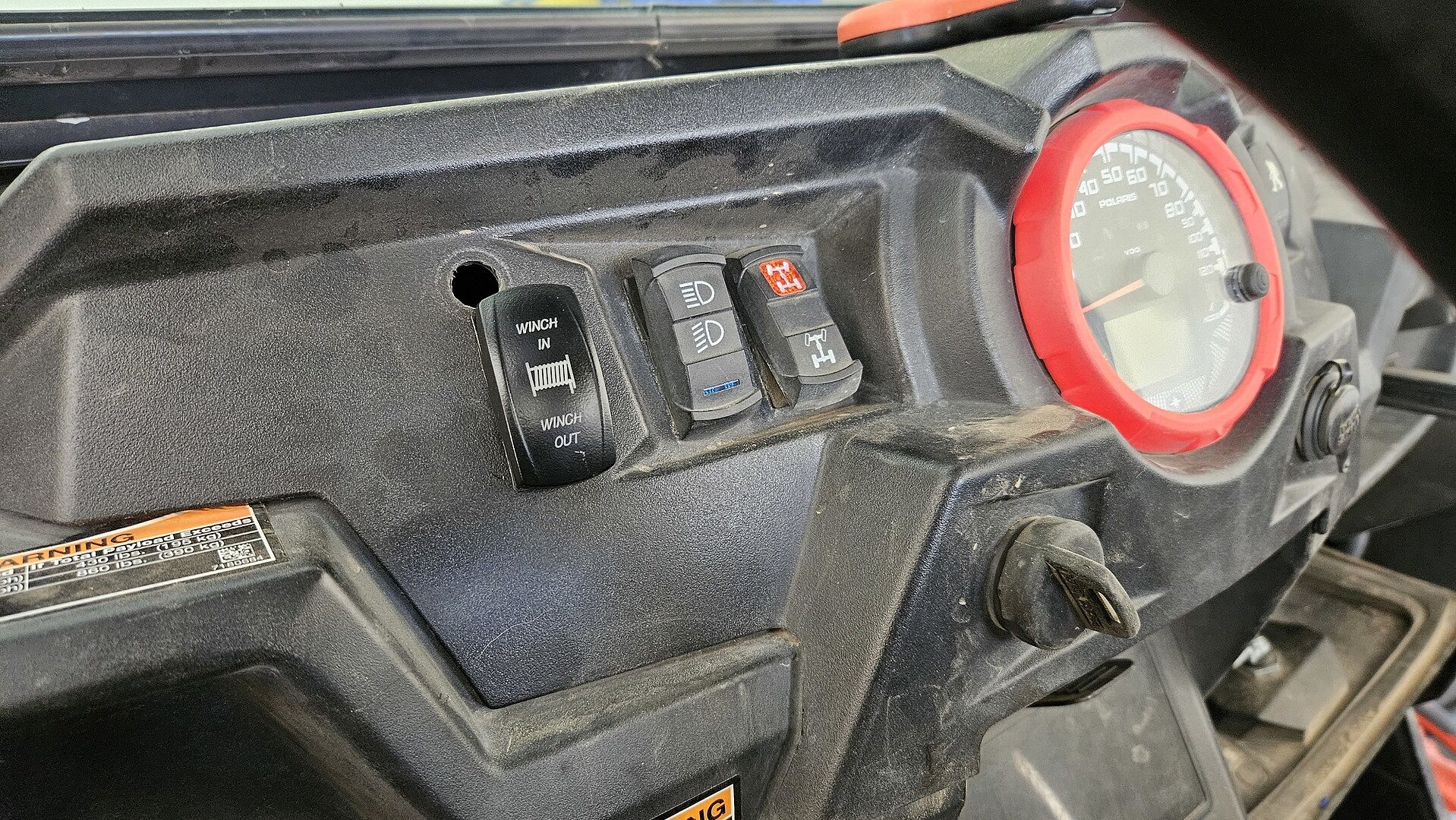 Polaris RZR XP 1000 Winch Mounting Plate SuperATV