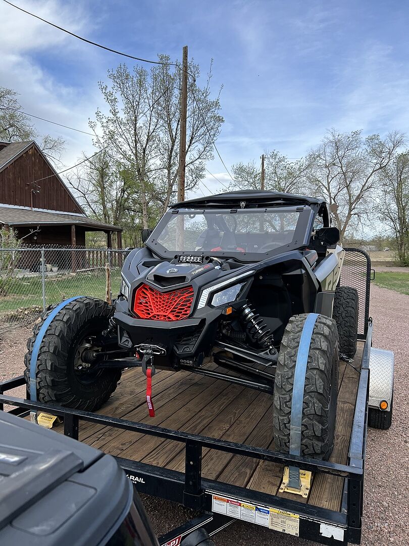 CanAm Maverick X3 MaxDrive Power Flip Windshield SuperATV