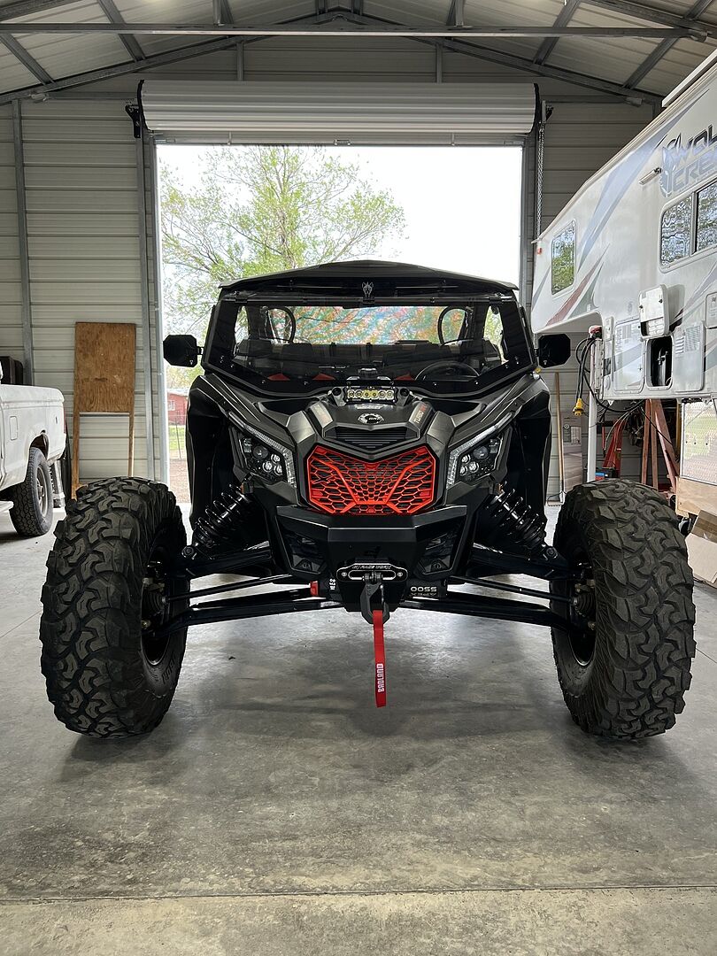 CanAm Maverick X3 MaxDrive Power Flip Windshield SuperATV