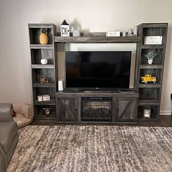 Wynnlow gray deals entertainment center