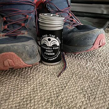 Farewell Funk Foot Powder Delightful