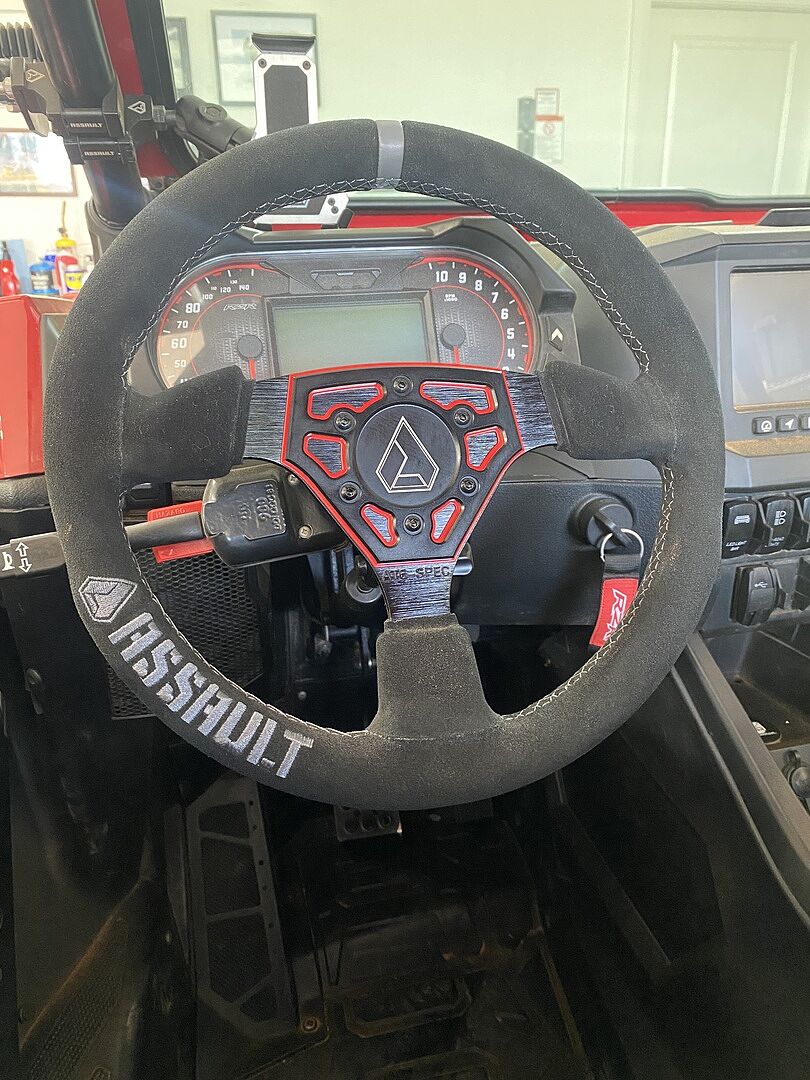 Assault Industries Universal Navigator Suede UTV Steering Wheel SuperATV