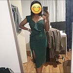 green emerald velvet dress Calista Corduroy Midi Dress in Posy Green – Smash + Tess