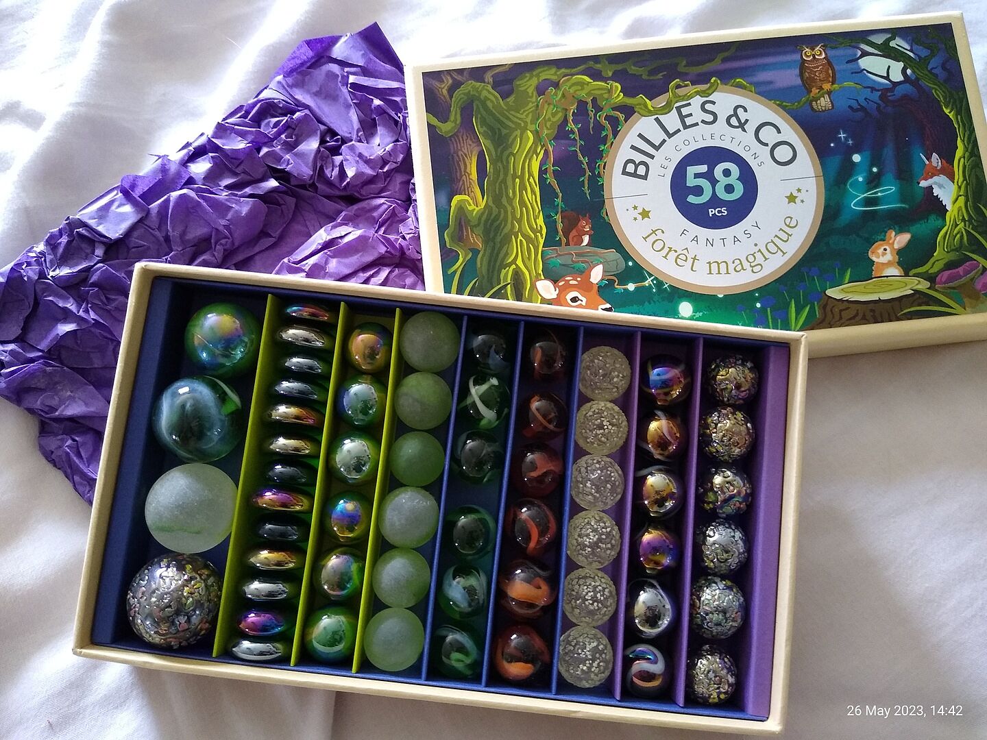 Billes & Co Shooter Marbles Mini Box - Unicorn – Babipur