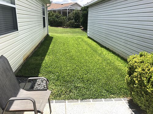 A lawn in The Villages, FL