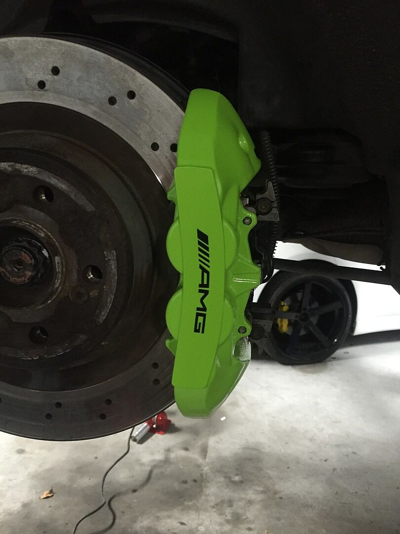 VViViD Atomic Lime Green Enamel Caliper Vinyl Wrap The VViViD Shop