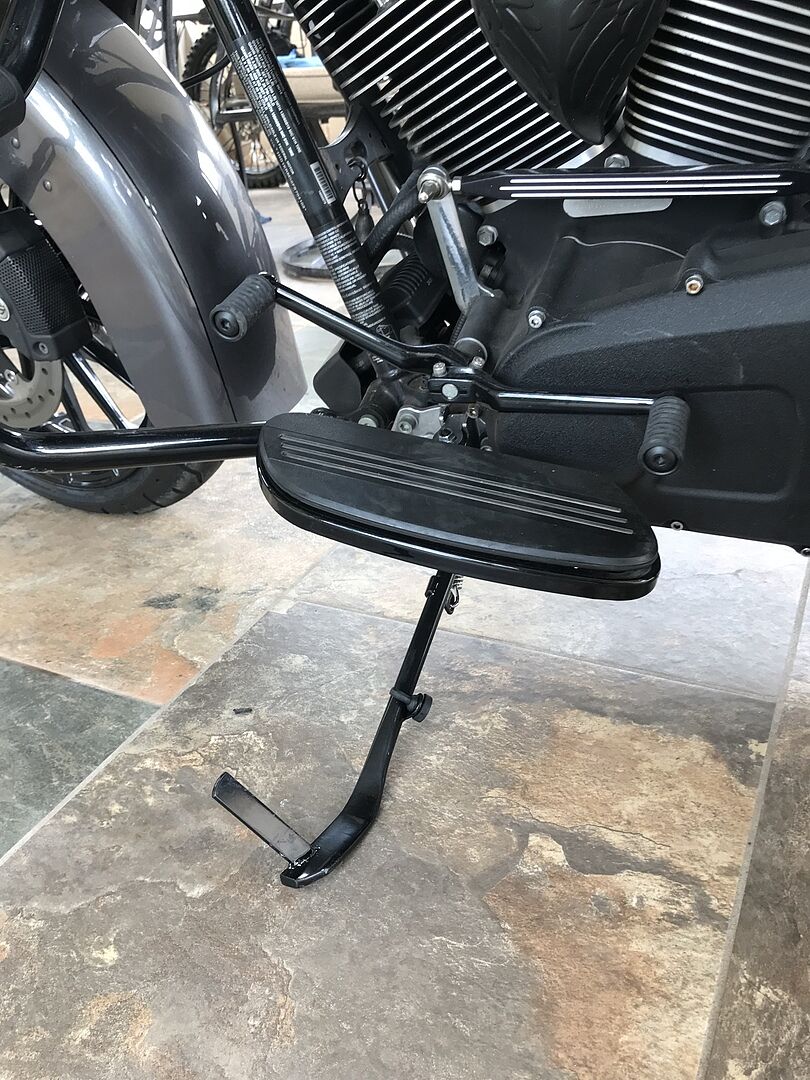 Drag Specialties Rubber Kickstand Foot Pad / Bumper For 2007-2019
