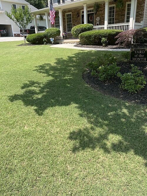 A lawn in Powder Springs, GA