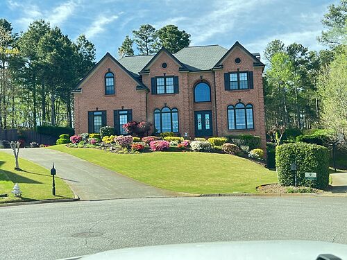 A lawn in Johns Creek, GA
