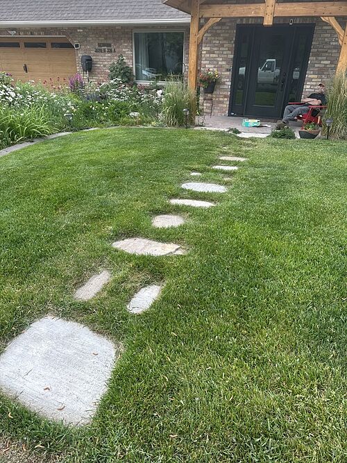 A lawn in Provo, UT