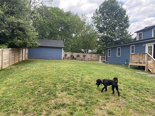 A lawn in Fredericksburg, VA