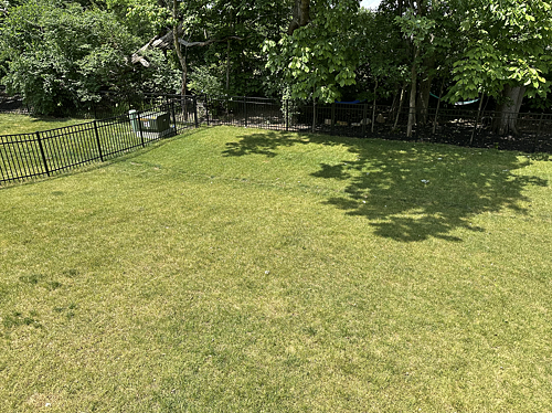 A lawn in Marysville, OH