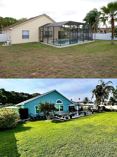 A lawn in Davenport, FL