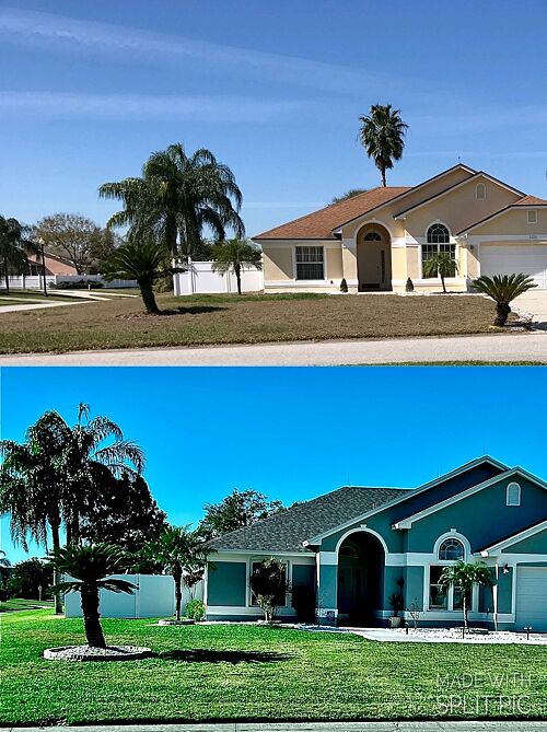 A lawn in Davenport, FL
