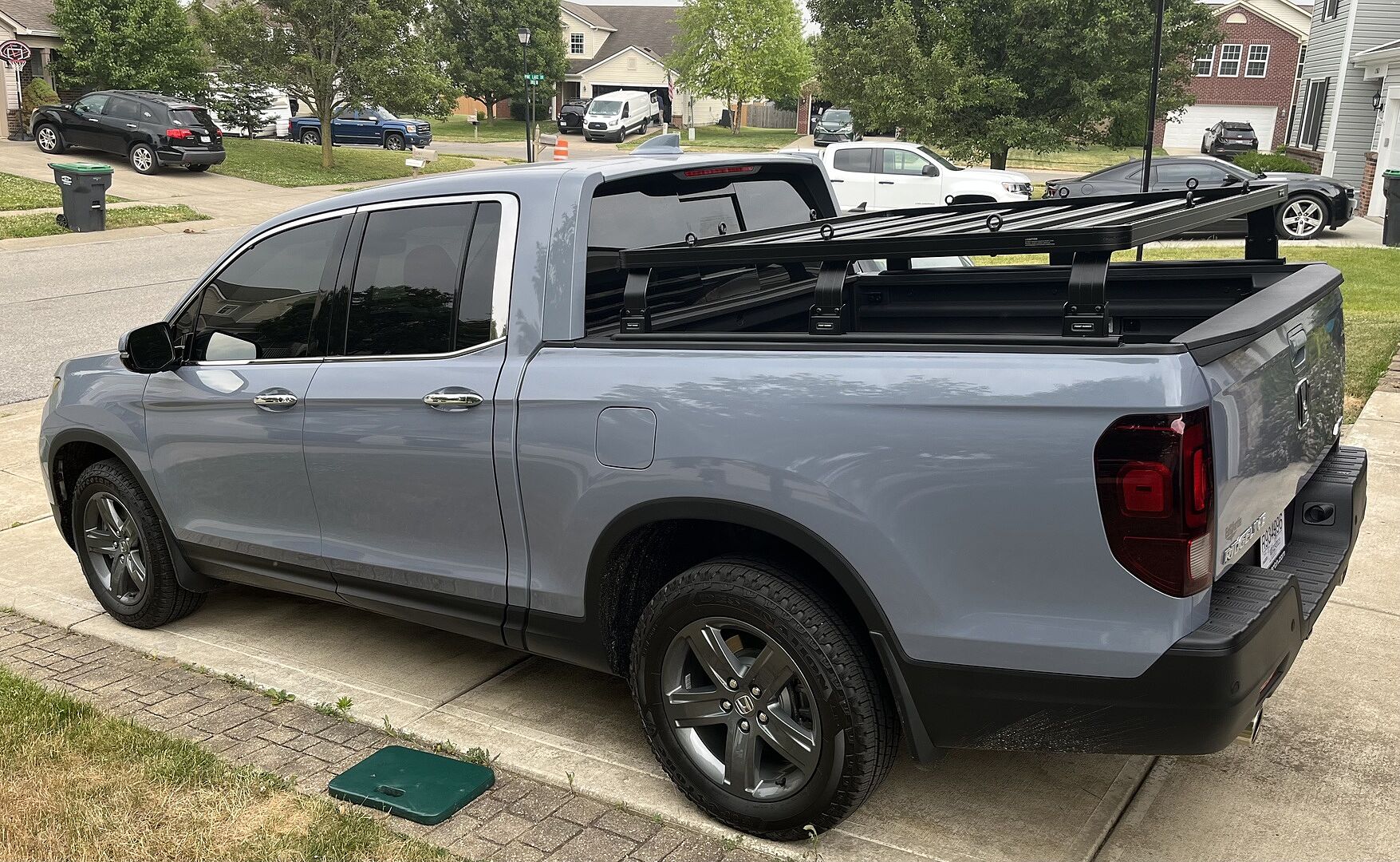 Honda Ridgeline (2017Current) Slimline II TopMount Load Bed Rack Kit