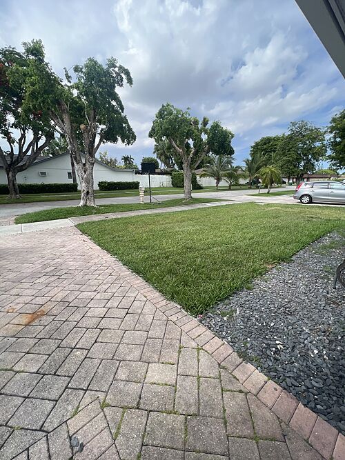 A lawn in Miami, FL